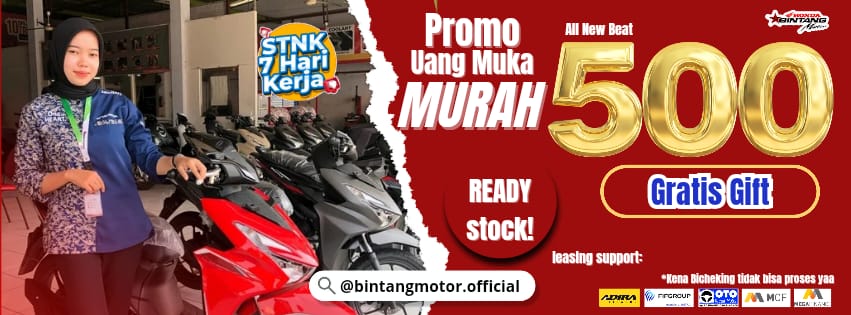 Promo Motor Honda Uang Muka Murah 500 Ribu! by Dealer Motor Honda Bintang Motor Ciseeng