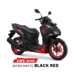 Honda Vario 160 Evo Nitro Matte Black Red